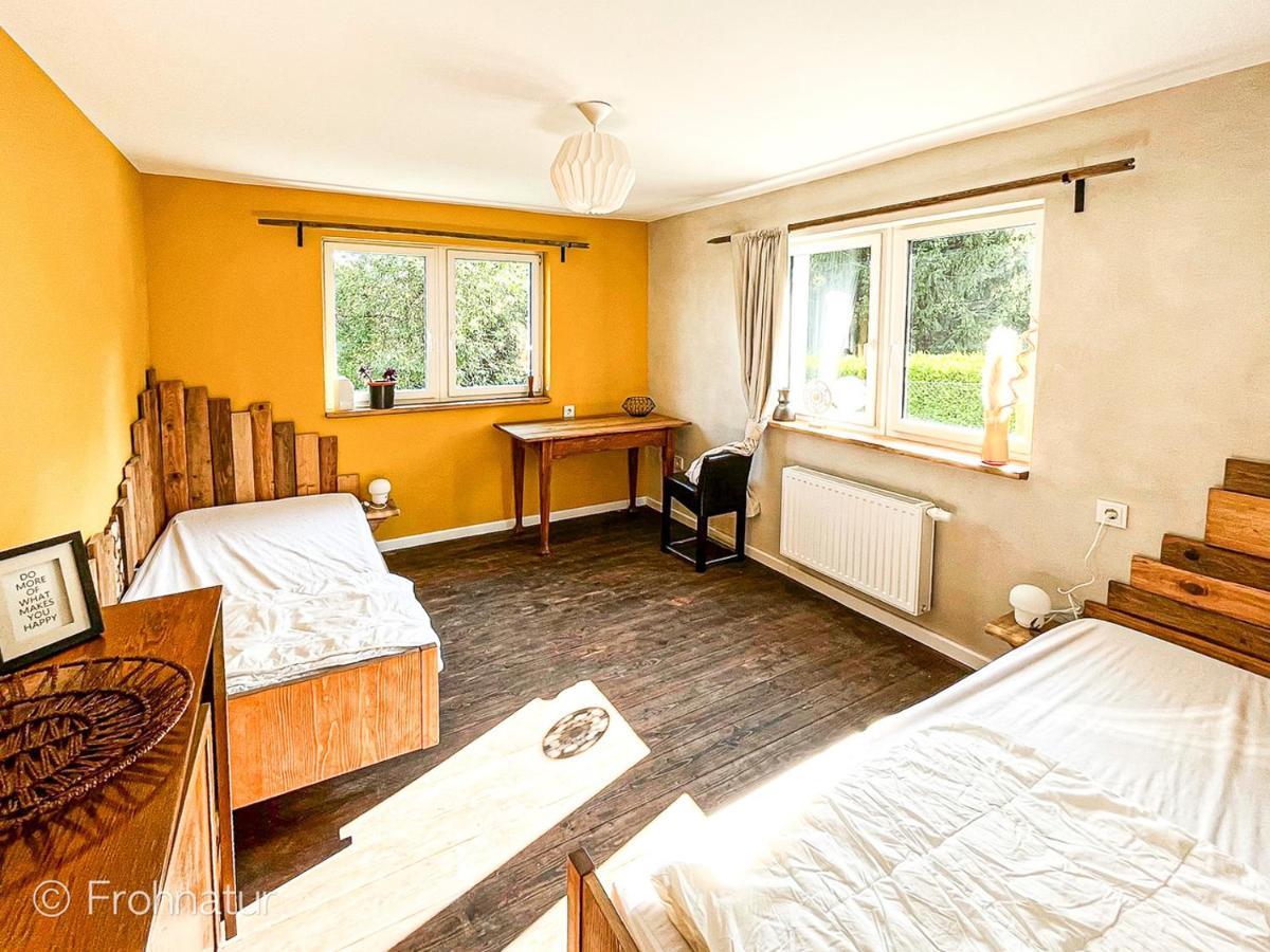 Tolles Ferienhaus Frohnatur Mit Sauna In Ruhiger Lage Plauen Kültér fotó